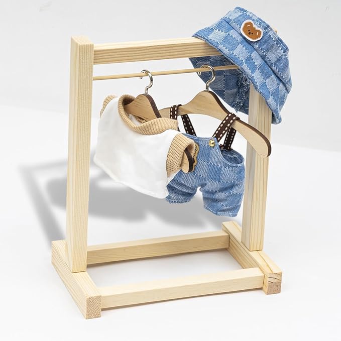 Clothes for Lububu 17cm Dolls(NO Doll) Outfit with Accessories Suit Cute Stylish Dress Up Set Easter Gifts
