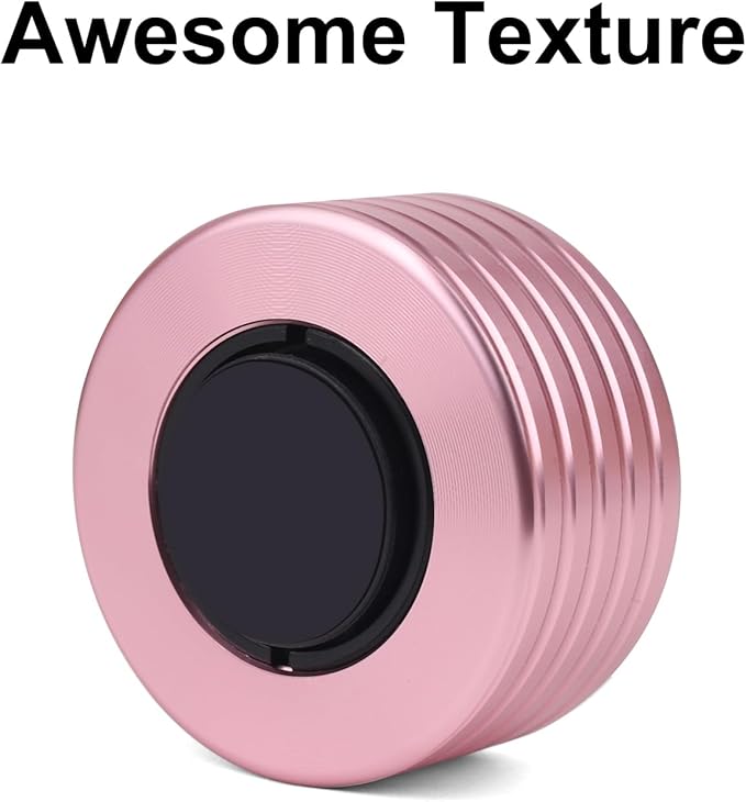 Kinetic Desk Toys, Fidget Toys Adults, 1.97'' Desk Toys for Office for Adults, Spinning Tops for Kids, Physics Toys Novelty Amusements (50MM, Rose Gold)