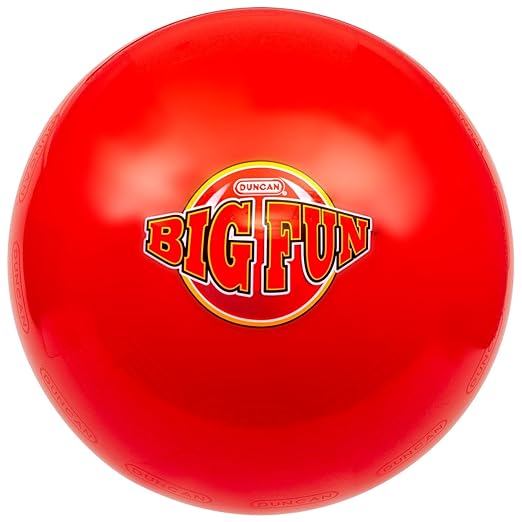 Duncan 3673XW Mega Bounce [Blue/Red] - XL, 100 in. Circumference, Inflatable Rubber Ball with Foot Pump, Outdoor Toys and Games