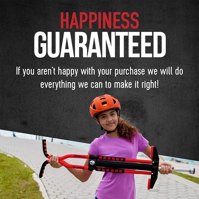 Flybar Master Pogo Stick for Kids Ages 9+, 80–160 lbs – Easy Grip Handles – Active Exercise Toy for Tweens & Teens – Outdoor Toy with Non-Slip Foot Pegs for Boys and Girls – No Assembly Needed