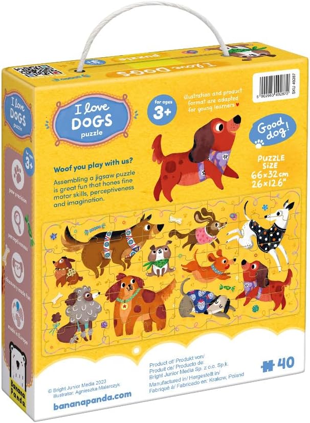 I Love Dogs Puzzle 3+ Floor Puzzle