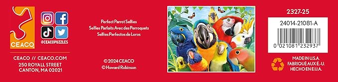 Ceaco - Selfies - Perfect Parrot - 500 Piece Jigsaw Puzzle