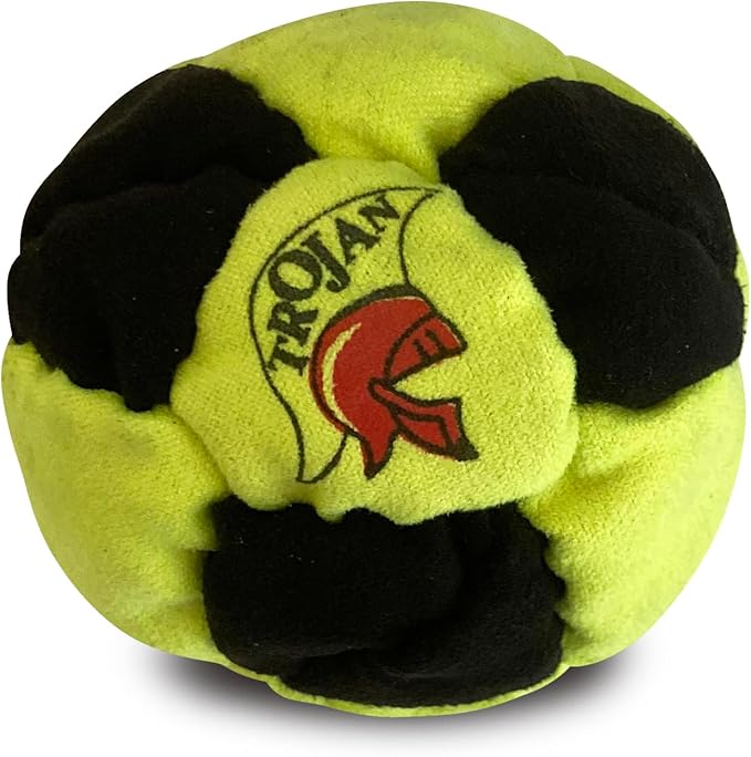 DIRTBAG Lover Footbag 3-Pack with Pouch, Includes Three Original and Unique Premium Quality Hand Sewn Footbags and Carry Pouch.