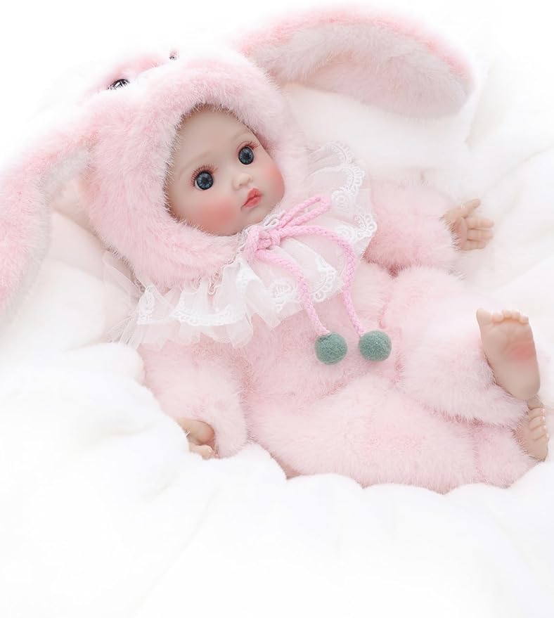 Baby Dolls, 15 Inch Realistic Soft Body Baby Doll Real Life Baby Dolls with Accessories, for 3+ Year Old Girls, Pretend Play, Collection, Gift-Ready (Light Pink)