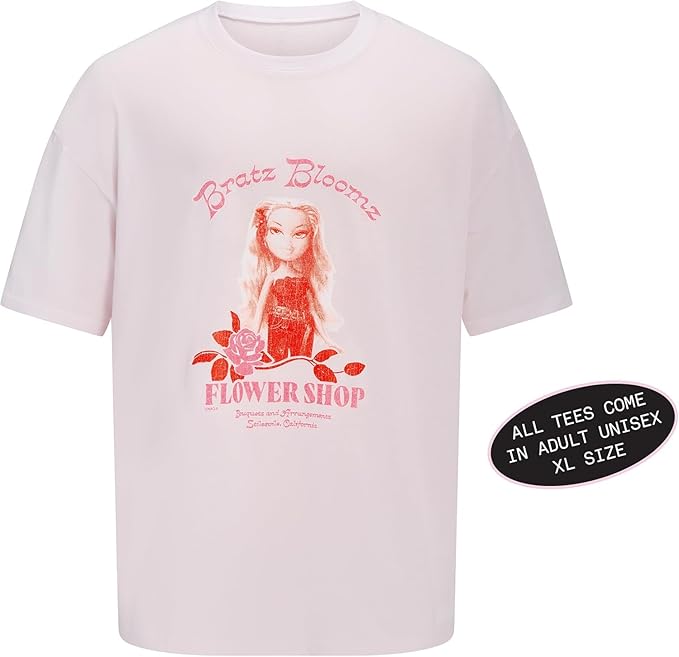 Bratz Stylin' Yasmin Fashion Doll with Customizable T-Shirt for You and Accessories