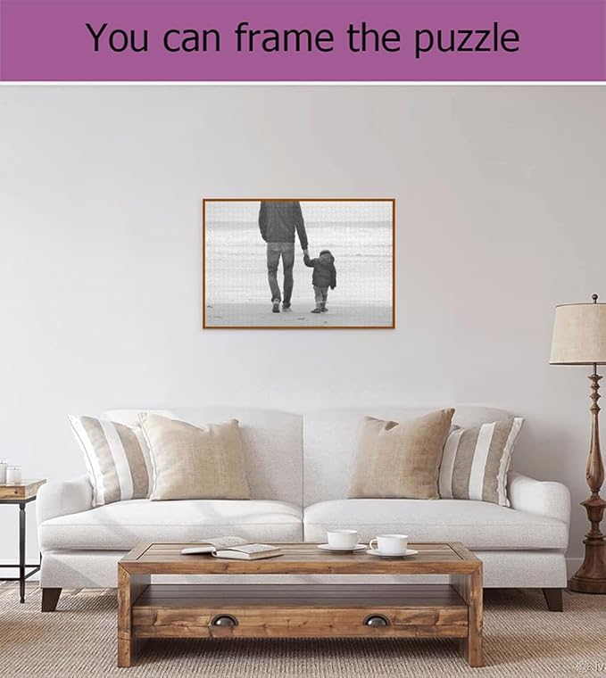 1000 Pieces Jigsaw Puzzle for Adults,Skeleton Grim Reaper MotorcycleGirlfriend Wood Jigsaw Puzzle,Brain Challenge Educational Game Relaxation Pastime Entertainment Activity Decorative Puzzle