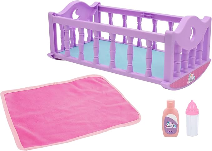 Crib Time Fun - 12" Doll Playset, New Adventures, Children's Pretend Play, Ages 2+