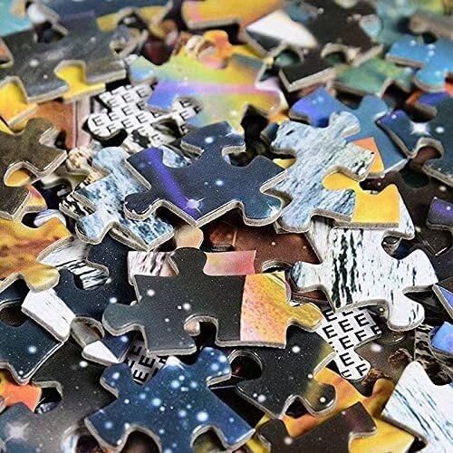 Adults Kids 300 Pieces Wooden Jigsaw Puzzle Fighter Plane Air Force Puzzle Challenging Educational Fun Family Games Toys Gifts for Home Kitchen Decor Family Activities
