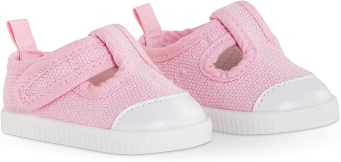 Corolle Baby Doll Pink Sneakers Outfit Accessory - Mon Grand Poupon Baby Doll Clothes and Accessories fit 14" Dolls, for Kids Ages 3 Years and up
