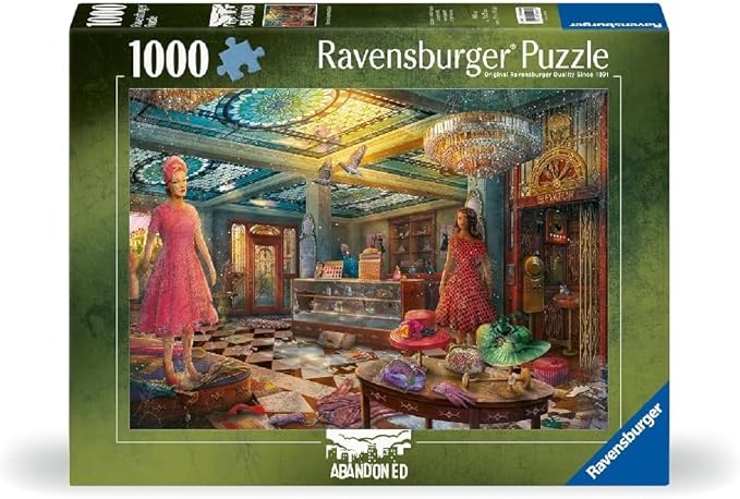 Ravensburger Abandoned Series: Deserted Department Store 1000 Piece Jigsaw Puzzle for Adults - 12000418 - Handcrafted Tooling, Made in Germany, Every Piece Fits Together Perfectly