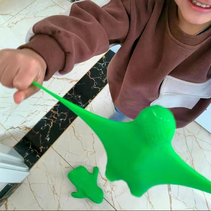 Squishy Sand Toys, Green Head Fish Toys, Stretch Stress Relief Toy, Novelty TikTok Squeeze Toys, Funny Memory Sand Sensory Stress Toy for Anxiety Women Men Kids (Big)