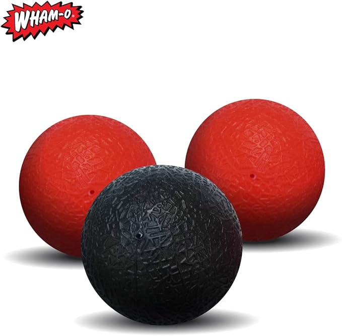 Wham-O Game Time Trac-Ball II. with or Without 2 Rackets. Air Action Balls for Outdoor Play for Kids & Adults of All Ages | Original Tracball & Other Outdoor Games