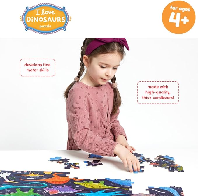 I Love Dinosaurs Puzzle 4+ Floor Puzzle