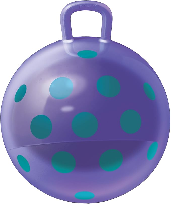 Hedstrom 15"" Metallic Purple Polka Dot Hopper (55-14602)