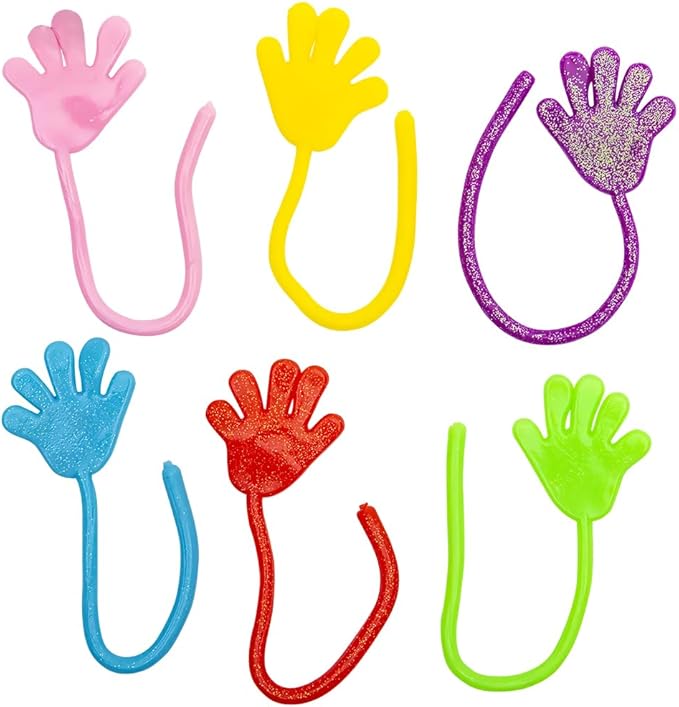 Rhode Island Novelty Glittery Sticky Hands