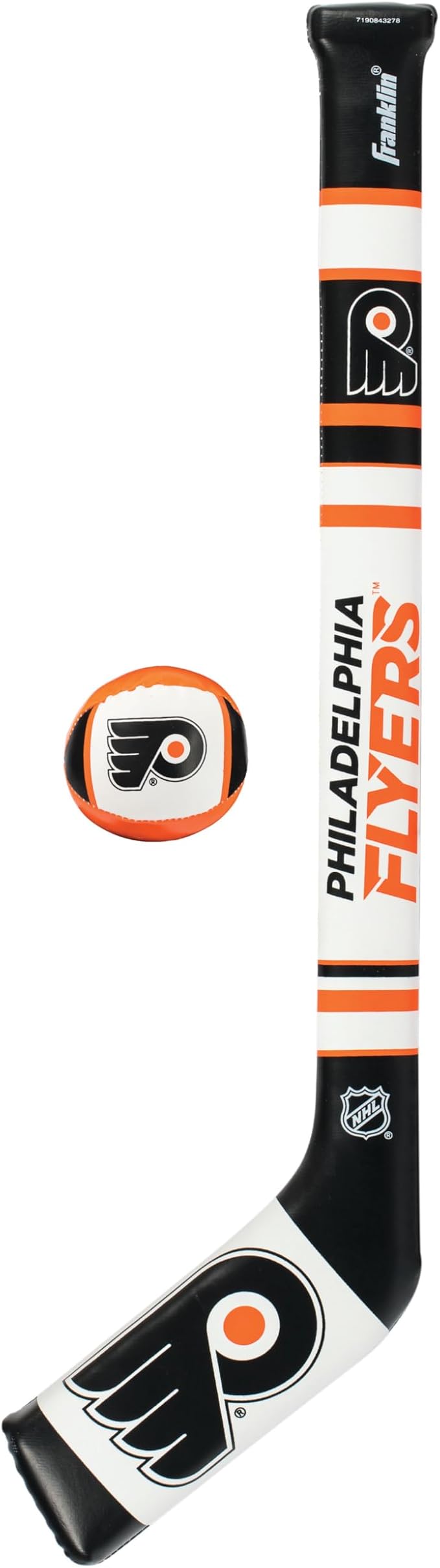 Franklin Sports NHL Team Mini Soft Hockey Stick Set - NHL Team Soft Foam Mini Hockey Stick and Ball - Great Toy for Kids