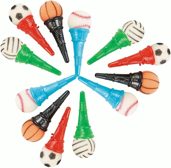 Sports ICE Cream Shooters - Toys - 12 Pieces