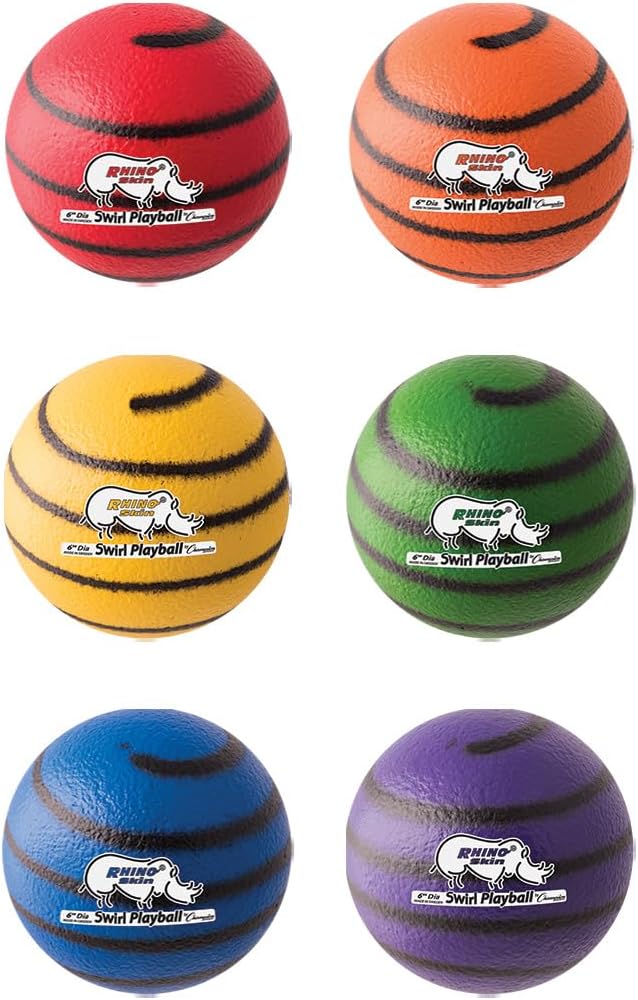 Champion Sports Rhino Skin Medium Bounce Dodgeballs