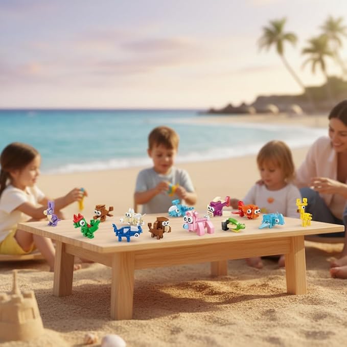 Party Favors for Kids - 24 Pack Animals Building Blocks for Goodie Bags Stocking Stuffers Classroom Prizes Birthday Gifts Toy Building Sets for Kids 6-12yrs