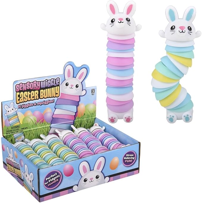 Rhode Island Novelty Sensory Wiggle Easter Bunny 5"