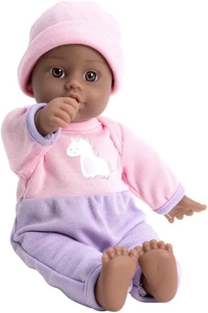 Adora Black Baby Doll Girl, 11 inch Sweet Baby Unicorn, Machine Washable (Amazon Exclusive) 1+