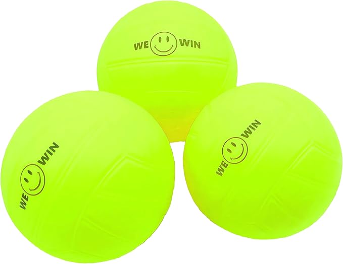 Spike Replacement Balls, Roundnet Game Extra Balls, Glow in The Dark Ball, Lawn Beach Water Pool, Yard Pong Bucket Toss Game Ball - Play at Night, Light Up for 20-30 Minutes