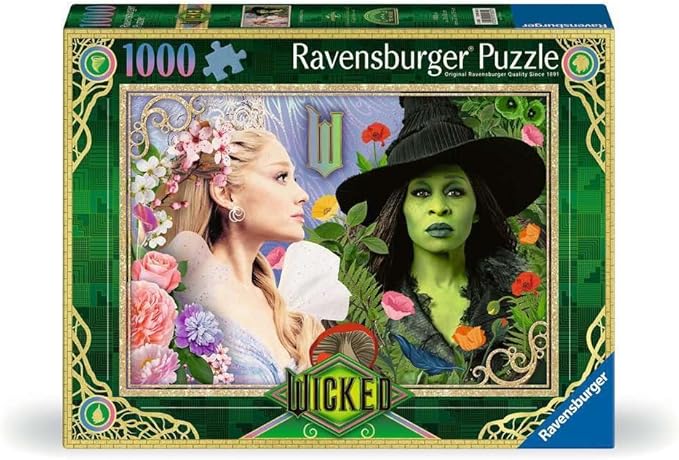 Ravensburger Wicked Movie: Part 2 1000 Piece Jigsaw Puzzle | Premium Quality Made in Europe | FSC Certified Materials