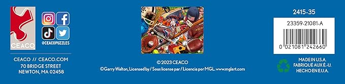 Ceaco - Sporting Tabletop - 500 Piece Jigsaw Puzzle
