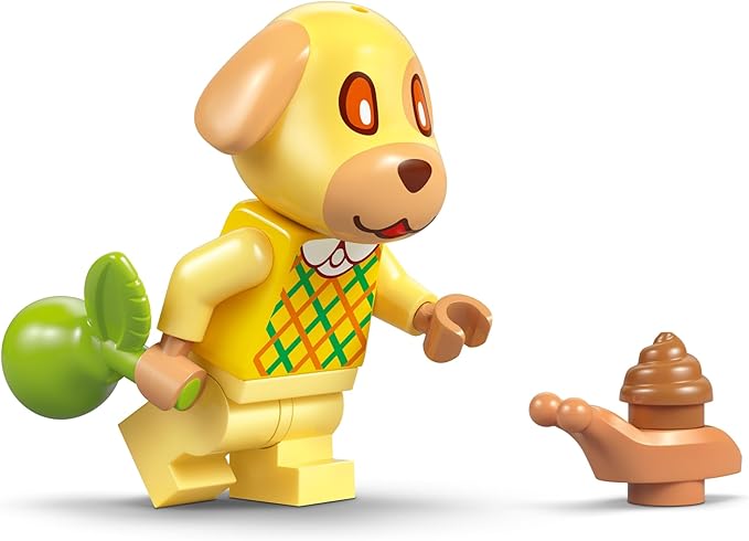 LEGO Animal Crossing Goldie’s Cozy House Building Toy - Pretend Play Set for Girls & Boys, Ages 6+ W/Dog Minifigure - Building Blocks Toy for Kids - Gift Idea for Birthdays & Video Game Fans - 77058