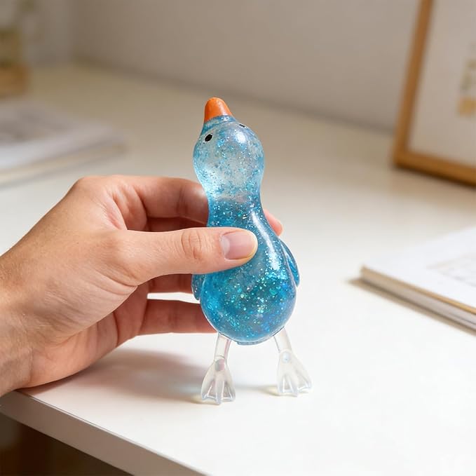 Shaped Squeeze Toy, Cartoon Funny Gadget Gift, Adult Role Play, Unique , Enhancing Play, Ducks Cartoon Toy, Funny Gadget