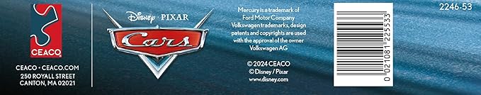 Ceaco - Disney - Pixar - Cars - Grand Prix - Large Piece Jigsaw Puzzle for Adults - Challenging Puzzle Perfect for Game Nights - Finished Size is 21.25 x 15.00