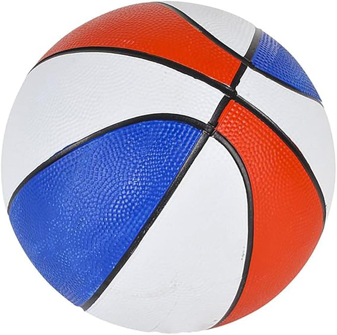 The Dreidel Company Mini Basketball, Red/White/Blue mini Basketball, Sports Lovers, Outdoor Fun, Birthday Parties Events & Gatherings, Party Favors, 7" Ball