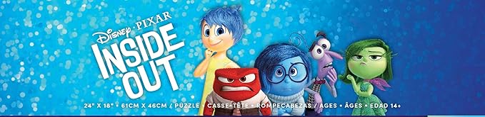 Ceaco - Disney - Pixar - Inside Out Characters - 300 Oversized Piece Jigsaw Puzzle