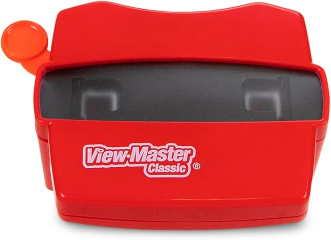 Classic View-Master Metallic Viewfinder with 2 Reels - Retro STEM Learning Toy for Kids & Adults, Nature Education for Ages 3+