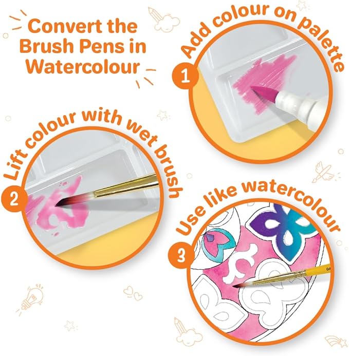 Imagimake Mandala Art Kit | 12 Exciting Kids Activities | Arts and Crafts for Kids Ages 8-12 | Painting Kit for Adults | Easter Crafts | Birthday Gifts for Girls 8,9,10,11,1 2,13,14,15,16 Years Old