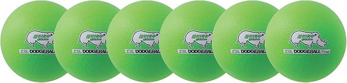 Champion Sports® Rhino Skin® Low Bounce Dodgeball Sets & Singles for Playground, PE, Backyard & League Games – Team Sports Equipment for Youth & Adults