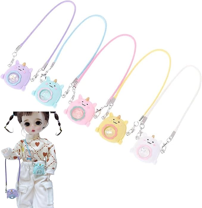 Doll Shoulder Bag,Doll Shoulder Bag Model Ball Joint Doll Bags Colorful Space Backpack Crossbody Bag Diys Dolls Toy Accessories