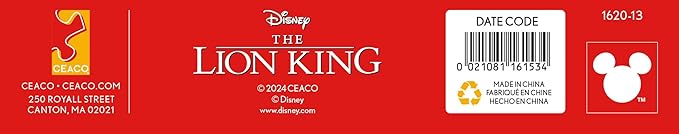 Ceaco - Disney - The Lion King - Making Faces - Glow in the Dark - 100 Piece Jigsaw Puzzle