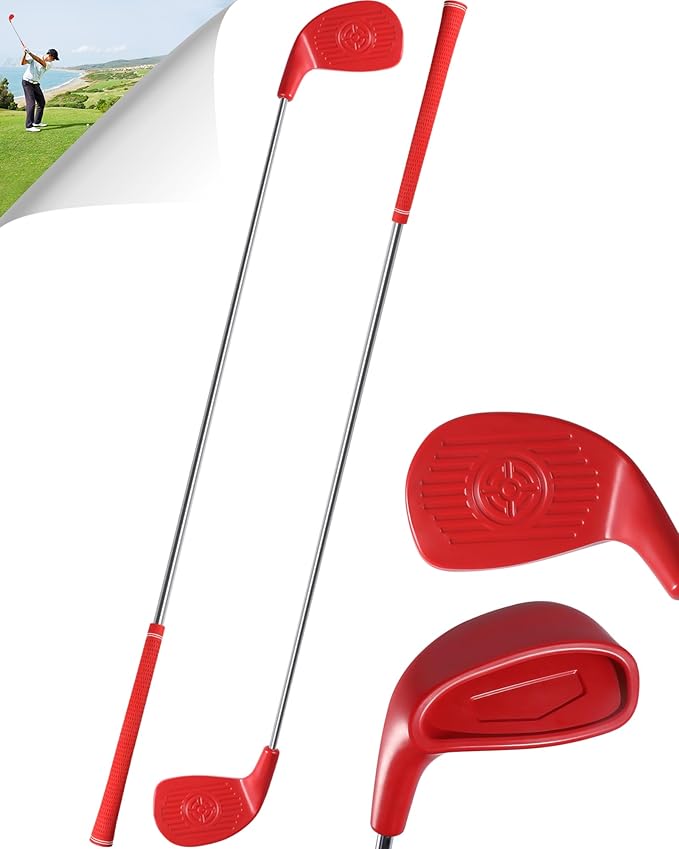 ASONA Backyard Golf Game Clubs Set of 2 for Adults - Perfect for Outdoor Yard Beach Lawn Social Fun 36” Standard Length Size with Plastic Oversized Club Head for Father’s Day Birthday Gift Idea