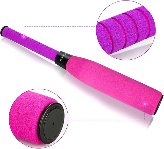 CeleMoon 22 Inch Soft Foam Kids Baseball Bat Set with Balls | Gift Toys for Children Toddlers Boys Girls Age 3-5-8 Outdoor Indoor Sport T Ball Game Playing