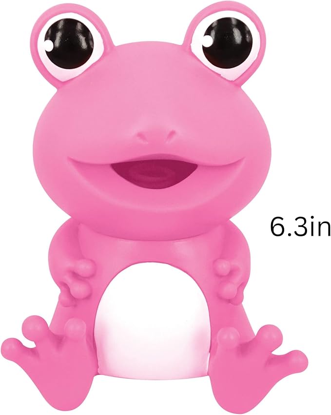 Animolds Baby Squeaky Toy Squeeze Party Favors Toys for Boys Novelty Toys & Amusements Screaming Rubber Gag Gifts Small Animal Toys Funny Dog Toys 6-8In Baby Sensory Toys 2PK(Squeeze Me Froggy 2PK)