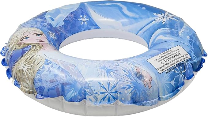 Disney Frozen 2 Themed Pool Party Toys Inflatable Swim Ring, for Summer Parties and Gift, Water Fun for All Disney Elsa Anna Olaf Fans