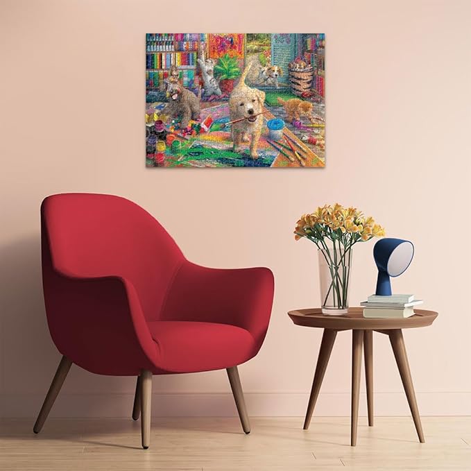 Ravensburger Cute Crafters - Large Format Jigsaw Puzzle for All Ages | 750 Unique Pieces | Softclick Technology FSC Certified | Ideal for Brain Game & Educational Fun