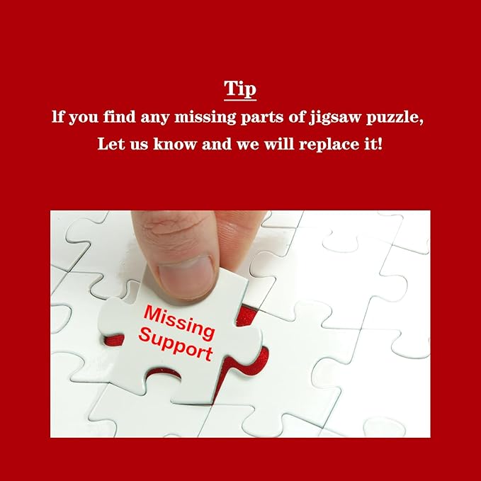 Jigsaw Puzzles for Adults 1000 Pieces - Challenging Fun Puzzles Stunning Art Wall Decor, Gift for Adult Puzzle Lovers, Family Game, Red Parrot