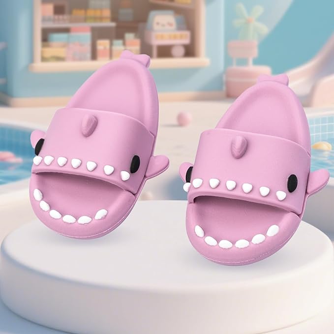 Clothing Shark Summer Sandals for Dolls - Open-Toe Slippers, Cute Accessories for Photography, Display & Collectors Age Limit 15 (Purple)