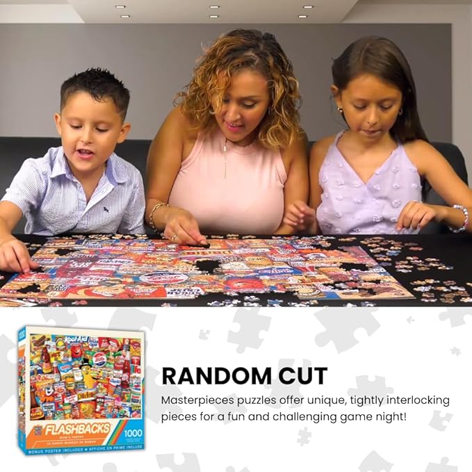 MasterPieces - 1000 Piece Jigsaw Puzzle, Hit the Road Jack, Fun for Adults, Family, Kids, Non-Glare Finish, 19.25" x 26.75"