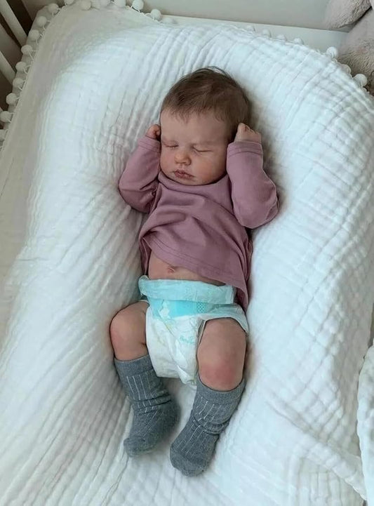 Zero Pam Full Silicone Reborn Baby Dolls Boy-20 in Reborn Baby Dolls Silicone Full Body, Anatomically Correct Realistic Babys Doll, Real Life Newborn Doll with Accessories