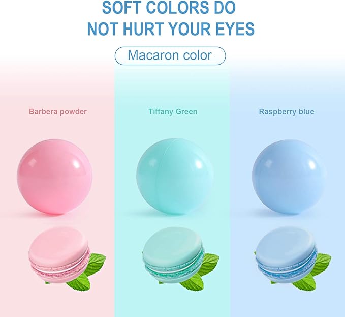 TRENDBOX Ball Pit Balls Plastic Balls for Ball Pit Pool Playpen Babies Kids Children Birthday Parties