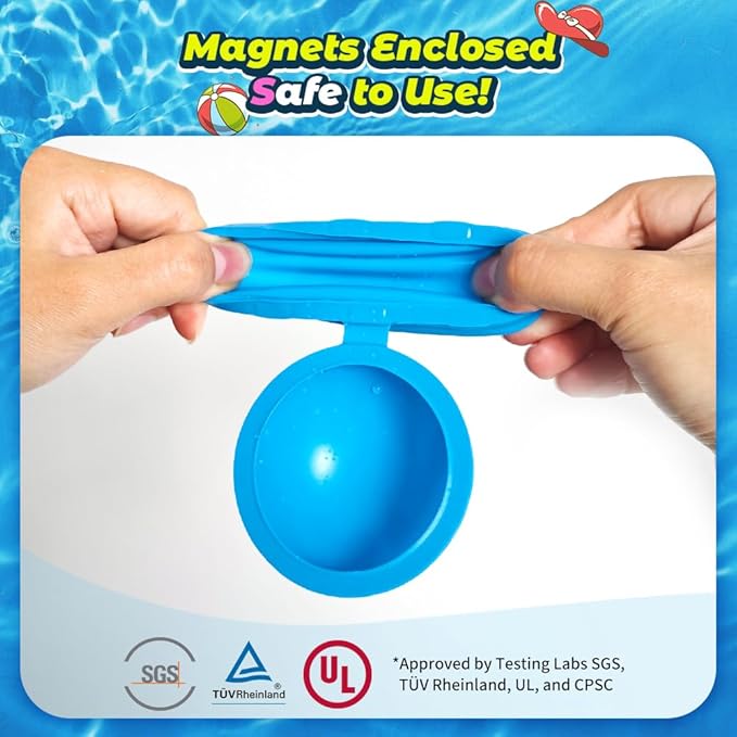 18Pcs Reusable Water Balloons for Kids, Pool Beach Water Toys for Boys and Girls, Outdoor Summer Toys for Kids Ages 3-12