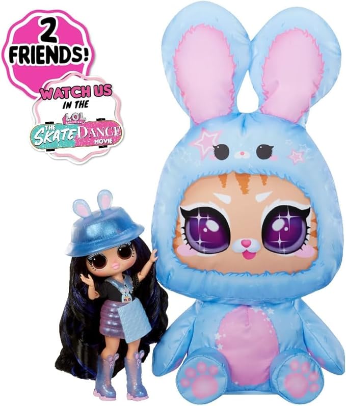 LOL Surprise Tweens Costume Fashion Doll Aya Cherry with Inflatable Blue Bunny Pet Costume & Multiple Surprises Including Fabulous Fashions & Accessories Great Gift for Kids Ages 4+